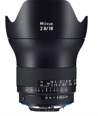  ZEISS MILVUS 18MM F2.8 ZF.2 NIKON 
