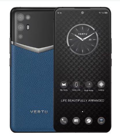 iVertu 5G Calf Leather Gentleman Blue