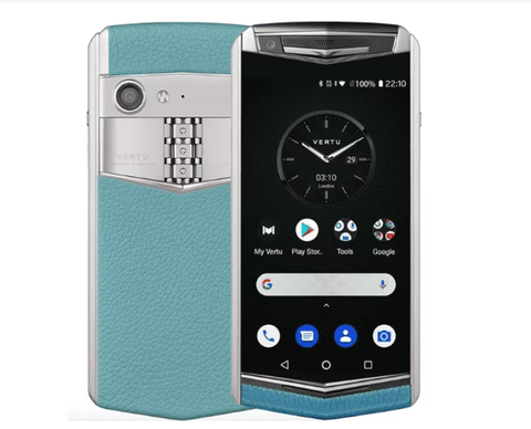 Vertu Aster P Gothic Calf Gentleman Blue