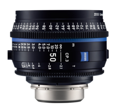 ZEISS COMPACT PRIME CP3 50MM T21 PL MOUNT METERS