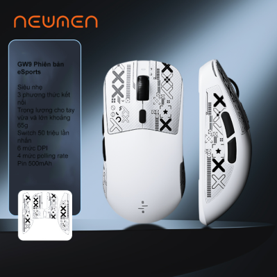 Chuột không dây NEWMEN GW9 Dualmode – Thời thượng