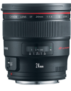 CANON EF 24MM F14 L II USM HÀNG NHẬP KHẨU