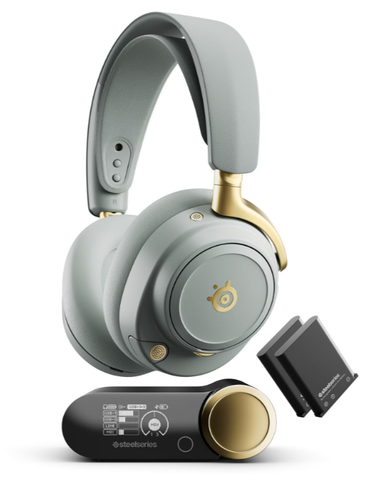 Steelseries Arctis Nova Elite - Sage & Gold