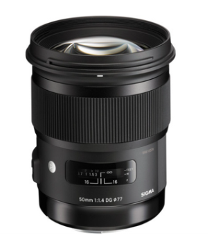 SIGMA 50MM F14 DG HSM ART FOR CANON EF