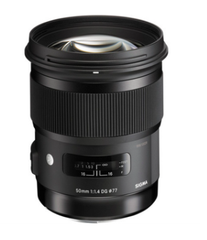  SIGMA 50MM F14 DG HSM ART FOR CANON EF 