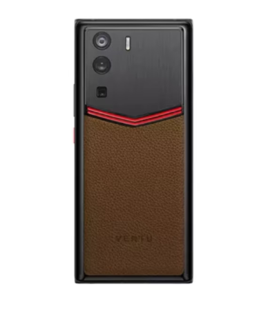 METAVERTU CURVE Enameled Calf Leather Brown Pro