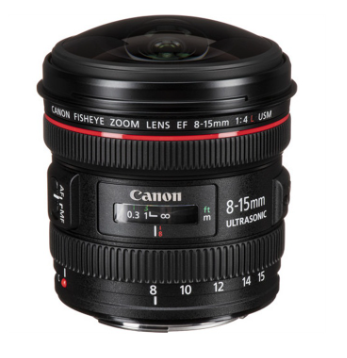Canon EF 8-15mm F4L USM Fisheye