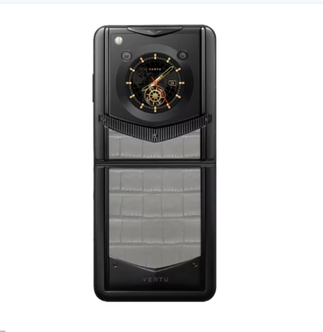 Vertu Ironflip Elephant Grey Alligator
