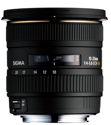 Sigma 10-20mm F4-5.6 EX DC HSM