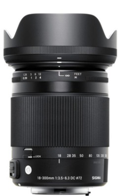 Sigma 18-300mm F/3.5-6.3 DC MACRO OS HSM (C Contemporary)
