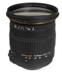  Sigma 17-50mm F2.8 EX DC OS HSM 