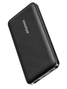 Sạc dự phòng Innostyle PowerMax 10.000 mAh PD/QC3.0 20W IP20PD - Màu sắc: Đen