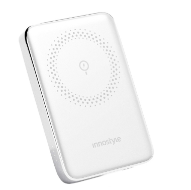 Sạc dự phòng iPhone Innostyle Powermag Slim 15W PD/QC3.0 20W 10.000mAh IM20PD - Màu sắc: Trắng