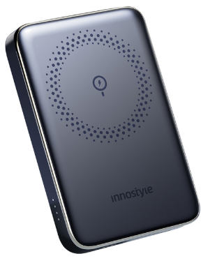 Sạc dự phòng iPhone Innostyle Powermag Slim 15W PD/QC3.0 20W 10.000mAh IM20PD - Màu sắc: Đen