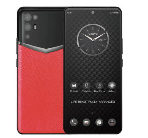 iVERTU Lizard Leather Chinese Red