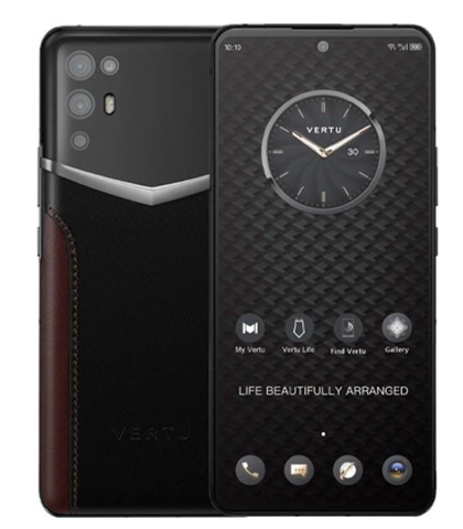 iVERTU 5G Stitching (Black & Red) Calf