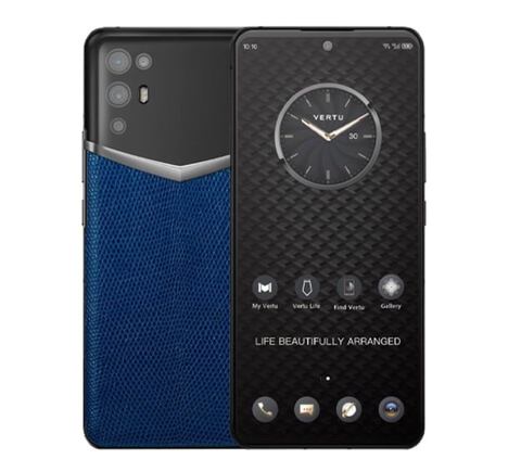 iVERTU Lizard Leather Gentleman Blue