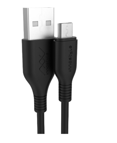 Cáp Innostyle Jazzy USB-A to micro 1.2M (IAB120) - Màu sắc: TBLK - Màu đen