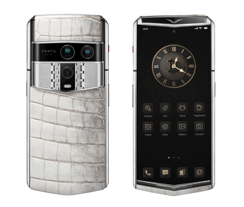 Vertu Agent Q Silver Advanced Set Himalaya Alli 1TB
