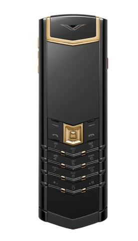 Vertu Signature S+ Black Gold INK Jade Black Calf