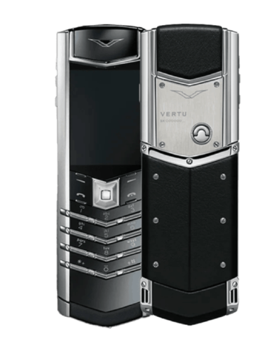 Vertu Signature V Stainless Steel Pure Silver