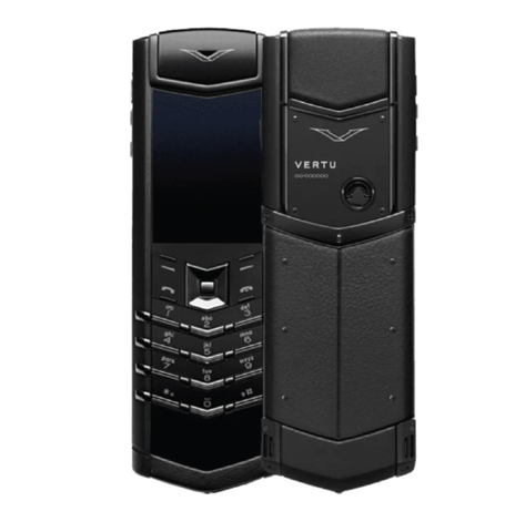 Vertu Signature V Stainless Steel Pure Black