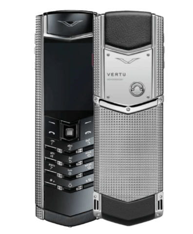 Vertu Signature V Pure Silver Clous De Paris