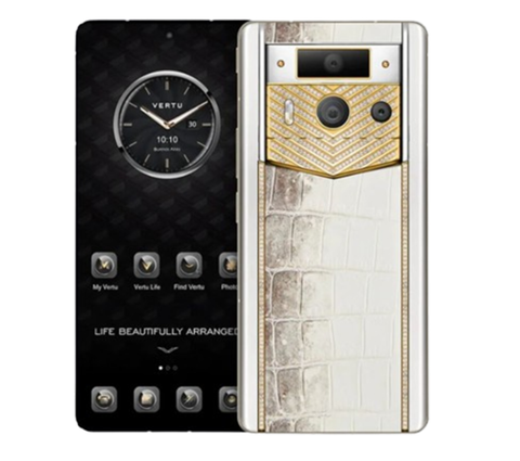 METAVERTU 2 MAX Customized Himalaya Alligator Leather White