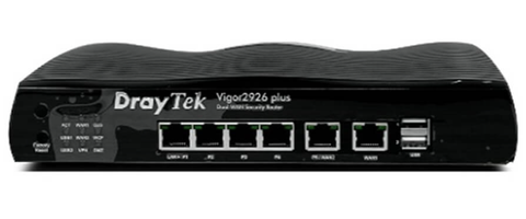 Dual-WAN Load Balancing VPN Router DrayTek Vigor2926 Plus