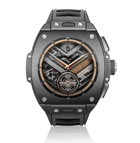 VERTU Watch S1 Finished Set Black Ceramic Black Strap