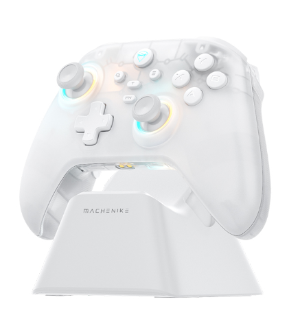 Tay cầm Machenike G3 V2 Tri-mode - Trắng