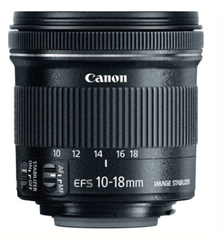 Canon EF-S 10-18mm F4.5-5.6 IS STM 