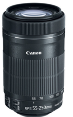  Canon EF-S 55-250mm F4-5.6 IS STM 