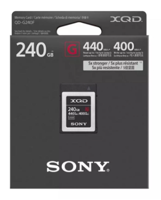 Sony XQD G-Series 240GB QD-G240F