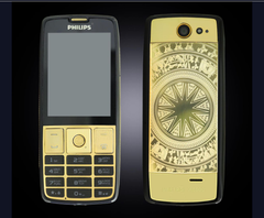  PHILIPS X5500 GOLD Phiên Bản Trồng Đồng 