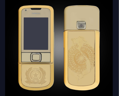 Nokia 8800 Mạ Vàng 24k phiên bản Công An Nhân Dân