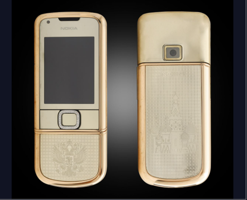 Nokia 8800 Mạ Vàng 24k phiên bản Phượng Hoàng Lửa