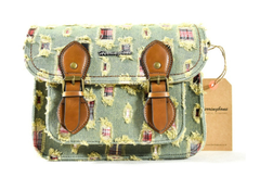  Herringbone Papaspocket V4 Micro | Green Jean 