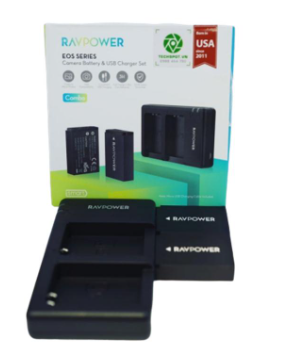 Bộ Pin + Sạc Ravpower LP-E12