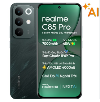 realme C85 Pro 8GB/128GB - Xanh lá