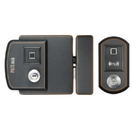 Khóa cổng PHGlock FE38 Đen B-BDC