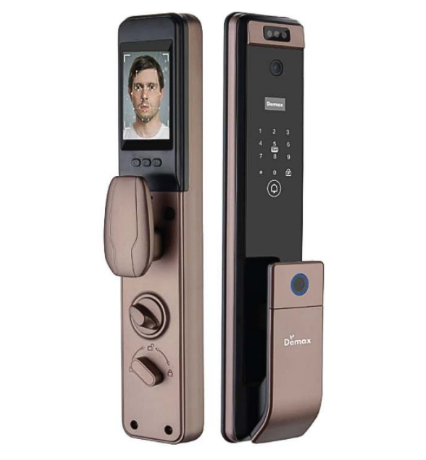 Khóa điện tử Face ID-3D Demax SL916 CB App Wifi