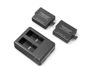 RAVPower RP-PB074 Dual Battery Charger Kit with 2x GoPro HERO 9/10/11 Batteries