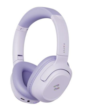 Tai nghe Bluetooth chụp tai HAVIT H612BT Pro (ANC) - Tím