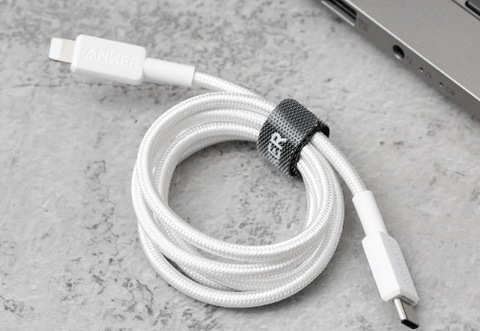 Cáp Type C-L Anker 322 A81B5 0.9m - Màu sắc: Trắng