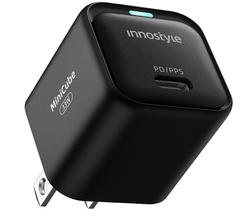  Sạc nhanh iphone 14,13,12 Innostyle minicube Gan II PD/PPS 33W IC33PD - Màu sắc: Đen 