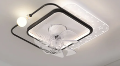  Đèn ốp trần quạt đảo K138BS 