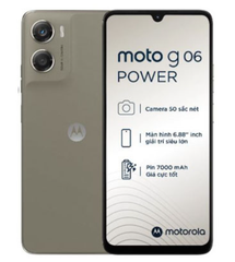  Motorola Moto G06 POWER 4GB/128GB - Nâu Sa Mạc 