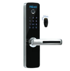  Khóa điện tử PHGlock FP7153W Silver Remote 
