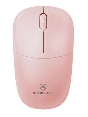 Chuột không dây MicroPack Silent MP-712W - Hồng